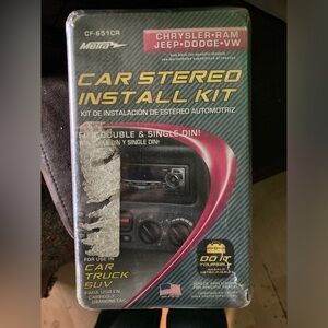 Car stereo installation kit